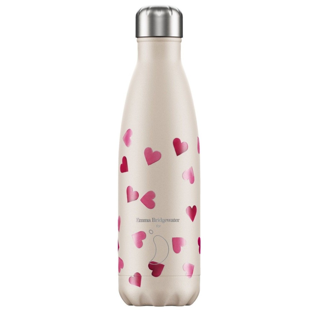 Chilly`s Emma Bridgewater HEARTS Μπουκάλι Θερμός Ανοξείδωτο BPA Free 500ml